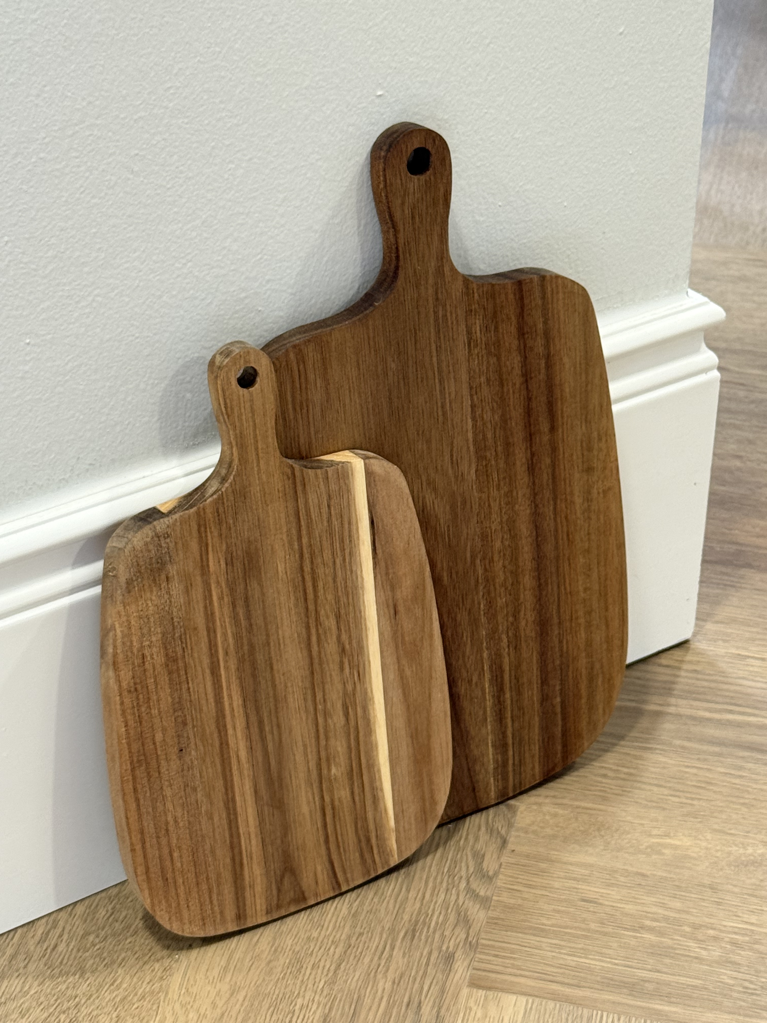 Juego de 2 tablas de madera